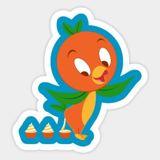 Citrus Swirlie Sticker